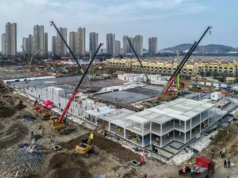 อาคารโรงพยาบาลโครงสร้างเหล็กโมดูลาร์