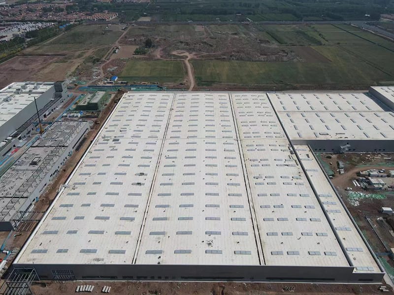 คลังสินค้าโครงสร้างเหล็กครบวงจร