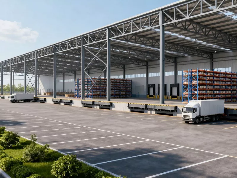 อาคารศูนย์กระจายสินค้าโครงสร้างเหล็ก